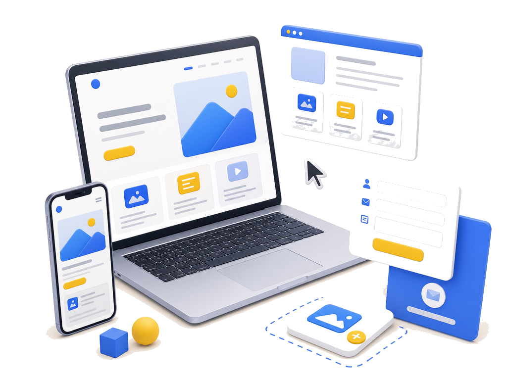 Illustration site vitrine